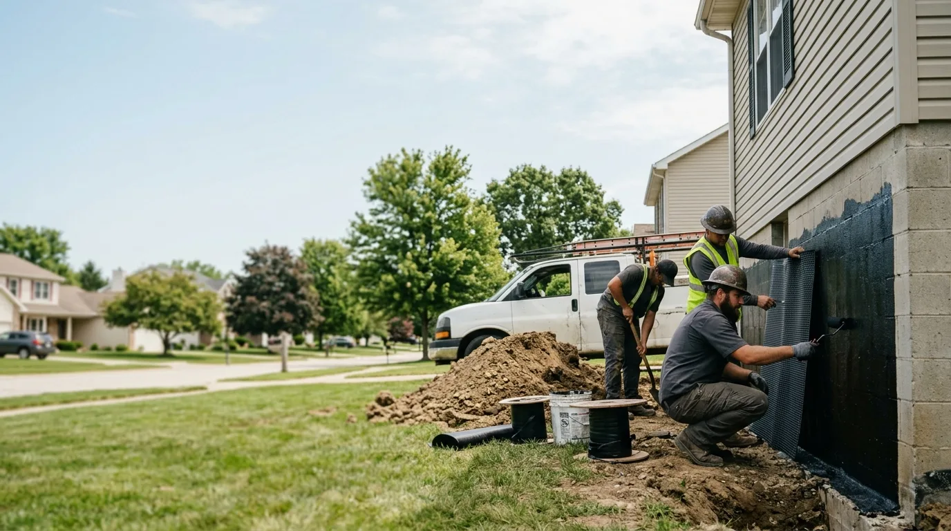 Basement Waterproofing in Vaughnsville, OH near me